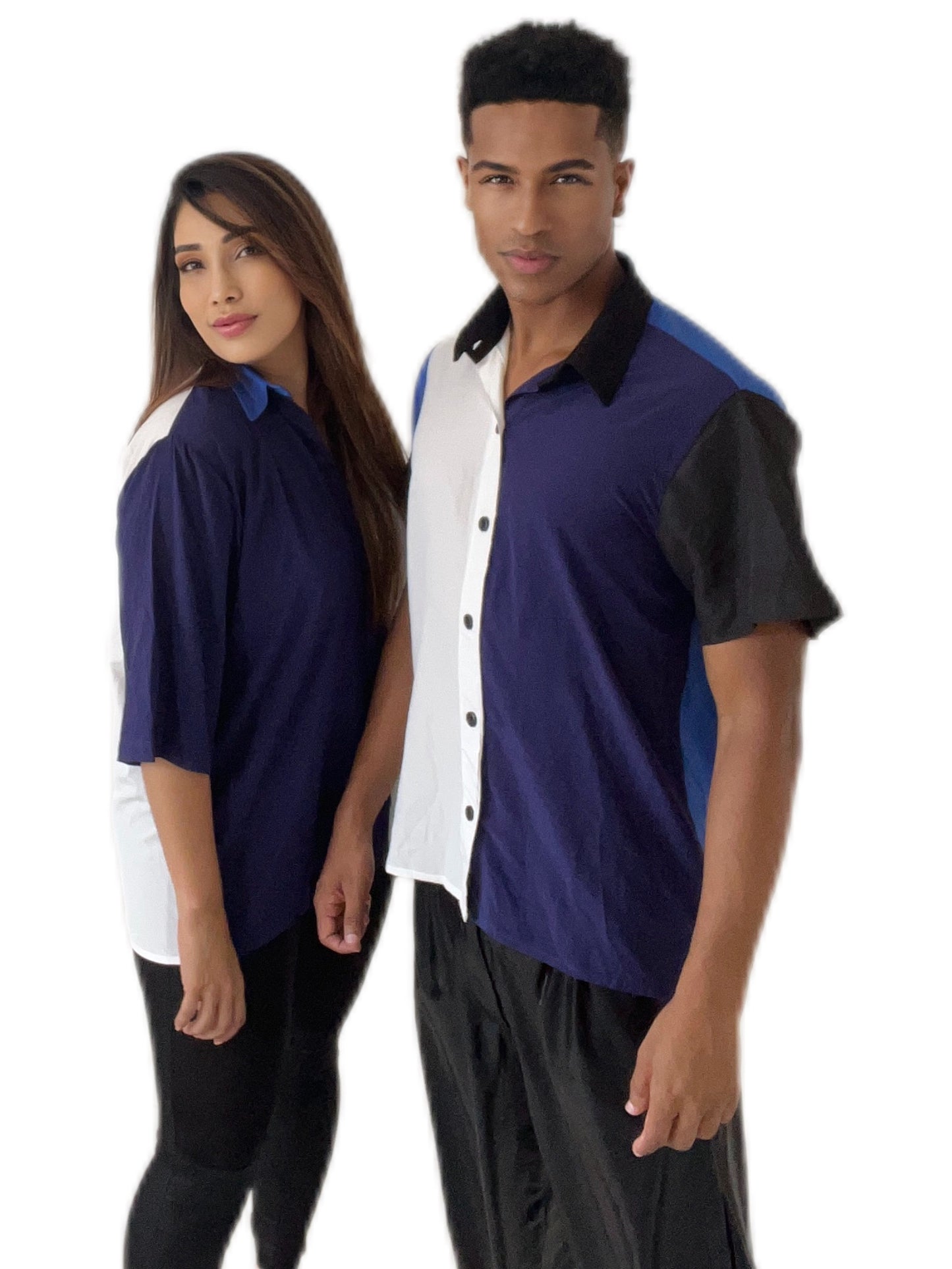 Unisex two colors shirt