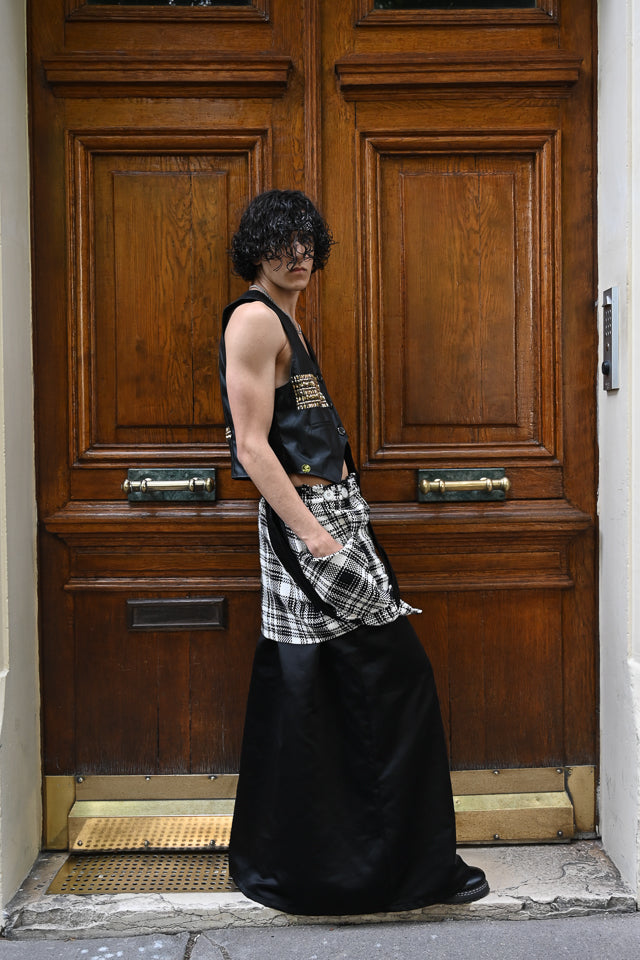 Unisex Long Skirt + Black Jacket