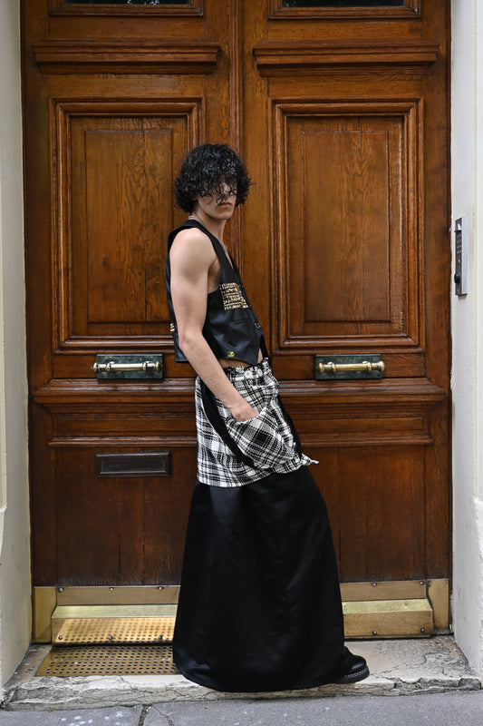 Unisex Long Skirt + Black Jacket