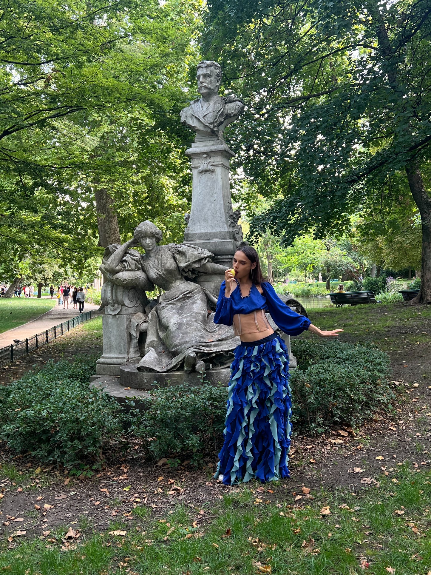 LATAM colorful Skirt and Blouse