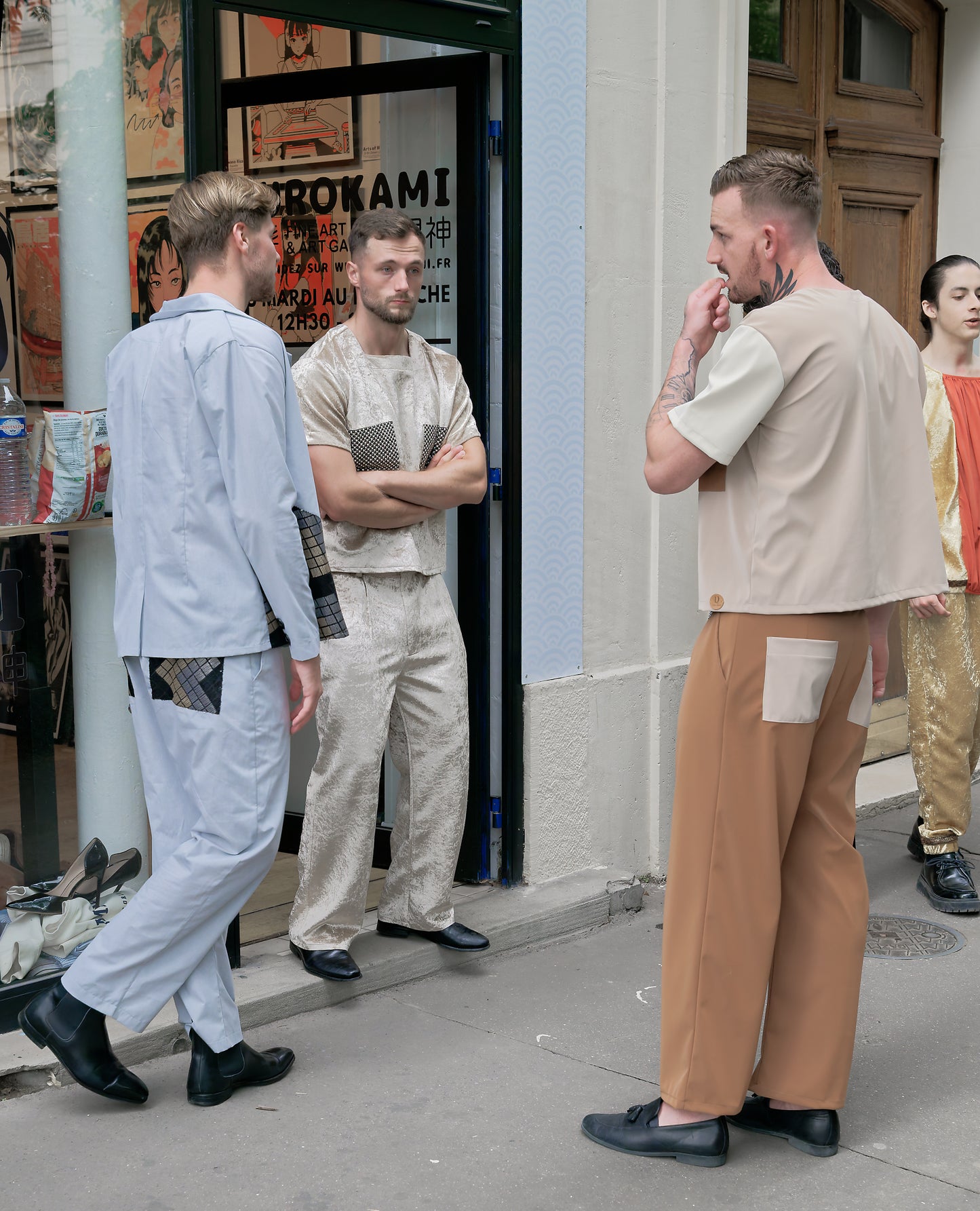 Unisex Suit Set with Tank