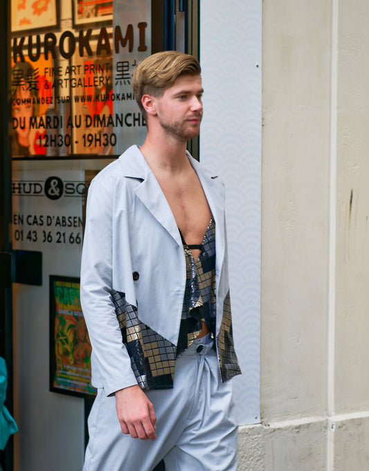 Unisex Suit Set with Tank